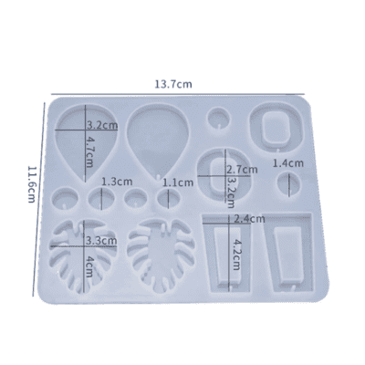 earring jewellery moulds u resin